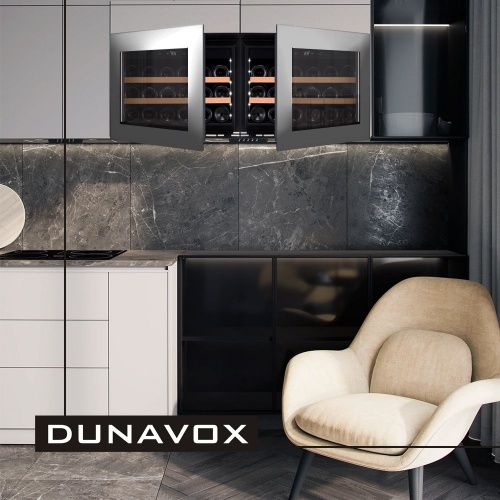 Винный шкаф Dunavox DAV-18.46SS.TO фото 3